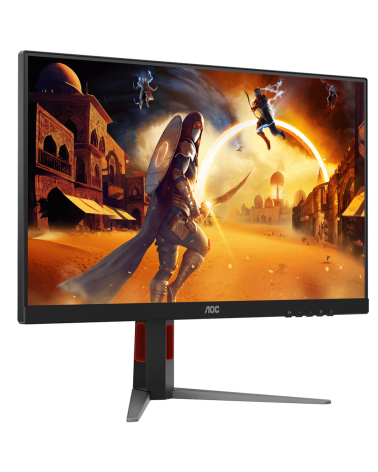 Монитор 27" AOC Q27G4Z Black  (2560x1440, IPS, 260Hz, 350cd, 0.3ms, HDMI-2.0, DP-1,4, Speakers, FreeSync, Flicker Free, Pivot, V