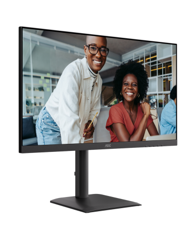 Монитор 27" AOC U27E4CV  IPS, 3840x2160, 60Hz, 4ms, 400сd/m, 1200:1 | 2xHDMI(2.1), DP(1.4), Type-C(PD-90W), 4xUSB 3.2, RJ45 | HA
