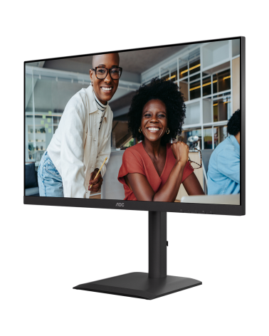 Монитор 27" AOC U27E4CV  IPS, 3840x2160, 60Hz, 4ms, 400сd/m, 1200:1 | 2xHDMI(2.1), DP(1.4), Type-C(PD-90W), 4xUSB 3.2, RJ45 | HA