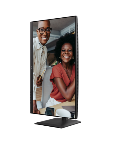 Монитор 27" AOC U27E4CV  IPS, 3840x2160, 60Hz, 4ms, 400сd/m, 1200:1 | 2xHDMI(2.1), DP(1.4), Type-C(PD-90W), 4xUSB 3.2, RJ45 | HA