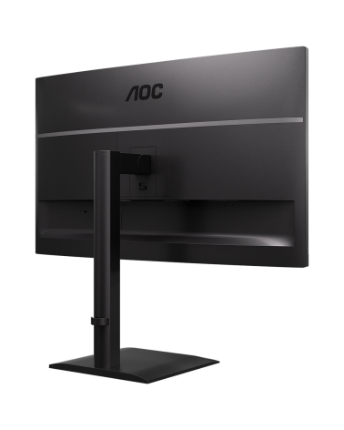 Монитор 27" AOC U27E4CV  IPS, 3840x2160, 60Hz, 4ms, 400сd/m, 1200:1 | 2xHDMI(2.1), DP(1.4), Type-C(PD-90W), 4xUSB 3.2, RJ45 | HA