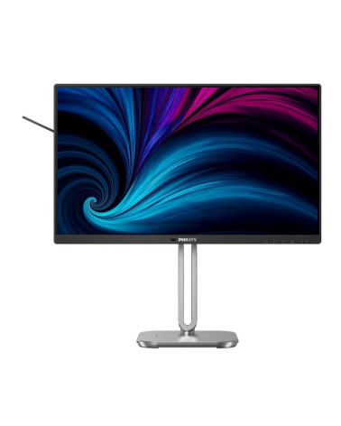 Монитор 23.8" PHILIPS 24B2U4301  IPS, 1920x1080, 120Hz, 4ms, 300сd/m, 1500:1 | HDMI(1.4), DP(1.4), Type-C(PD-100W), 3xUSB 3.2, R