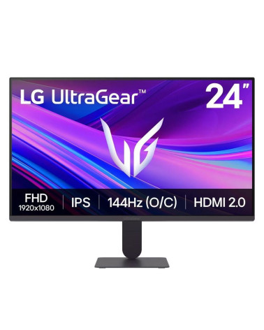 Монитор 23.8" LG 24G411A-B  IPS, 1920x1080, 144Hz, 5ms, 300сd/m, 1500:1, HDR10 | HDMI(2.0), DP(1.4) | ExPSU, Vesa 100, Black 