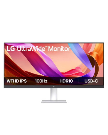 Монитор 29" LG 29U531A-W  IPS, 2560x1080, 100Hz, 5ms, 350сd/m, 1000:1, HDR | HDMI(1.4), DP(1.2), Type-C(PD-15W) | ExPSU, Speaker