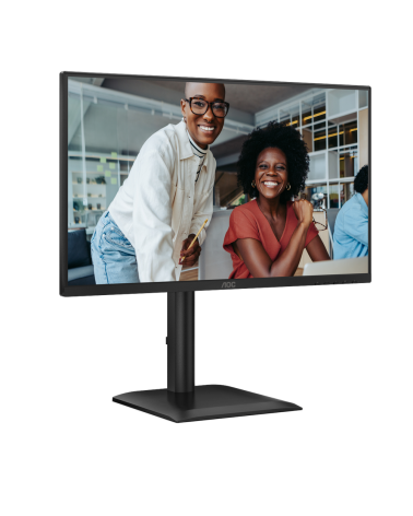 Монитор 23.8" AOC 24E4U Black (1920x1080, IPS, 120hz, 80M:1, 300cd, 4 ms, HDMI 1.4, DisplayPort 1.2, 4*USB, Speakers, Height adj