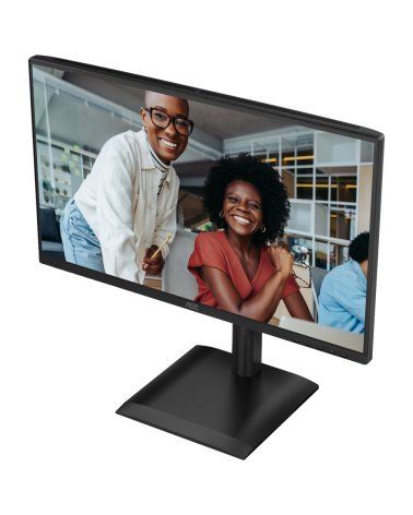 Монитор 23.8" AOC 24E4U Black (1920x1080, IPS, 120hz, 80M:1, 300cd, 4 ms, HDMI 1.4, DisplayPort 1.2, 4*USB, Speakers, Height adj