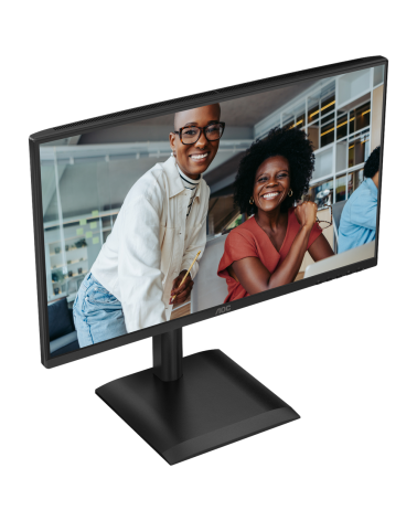Монитор 23.8" AOC 24E4U Black (1920x1080, IPS, 120hz, 80M:1, 300cd, 4 ms, HDMI 1.4, DisplayPort 1.2, 4*USB, Speakers, Height adj