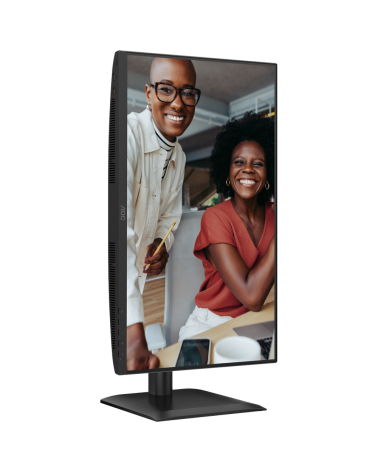 Монитор 23.8" AOC 24E4U Black (1920x1080, IPS, 120hz, 80M:1, 300cd, 4 ms, HDMI 1.4, DisplayPort 1.2, 4*USB, Speakers, Height adj