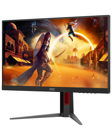 Монитор 23.8" AOC 24G4HA  IPS, 1920x1080, 200Hz, 1ms, 300сd/m, 1000:1, HDR10 | 2xHDMI(2.0), DP(1.4) | HAS, Pivot, InPSU, Speaker