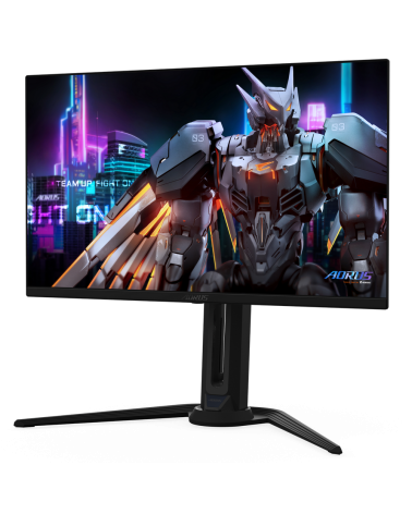 Монитор Badpack 27" Gigabyte AORUS FO27Q5P EK Black (QD-OLED, 2560×1440, 500Hz, 300 cd/m, 1,5M:1, 2xHDMI 2.1, DP 2.1 UHBR20, 1x 