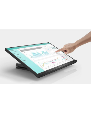 Монитор 21.5" PHILIPS 222B1TC Touch IPS, 1920x1080, 75Hz, 4ms, 250сd/m, 1000:1 | VGA, HDMI(1.4), DP(1.2),  3xUSB 3.2 | HAS, InPS