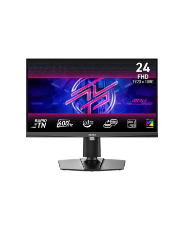 Монитор 24.1" MSI MPG 242R X60N  Rapid TN, 1920x1080, 600Hz, 0,1ms, 350сd/m, 1000:1, HDR10 | 2xHDMI(2.1), DP(1.4a), Type-C(PD-98