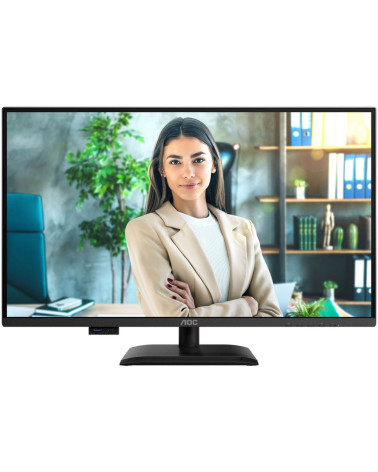 Монитор 27" AOC Q27P4U  IPS, 2560x1440, 120Hz, 4ms, 350сd/m, 1500:1 | 2xHDMI(2.0), DP(1.2), Type-C(PD-15W), 3xUSB 3.2 | HAS, Piv