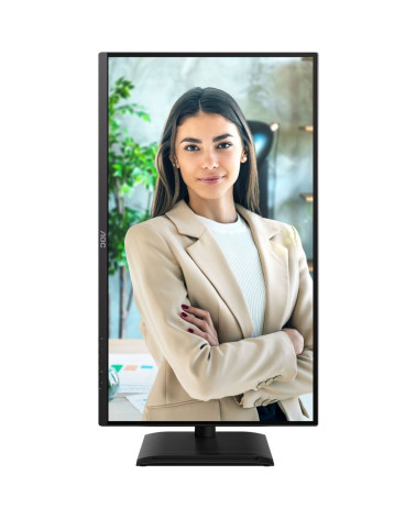 Монитор 27" AOC Q27P4U  IPS, 2560x1440, 120Hz, 4ms, 350сd/m, 1500:1 | 2xHDMI(2.0), DP(1.2), Type-C(PD-15W), 3xUSB 3.2 | HAS, Piv