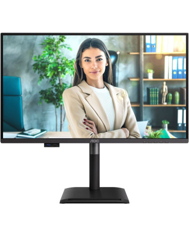 Монитор 27" AOC Q27P4U  IPS, 2560x1440, 120Hz, 4ms, 350сd/m, 1500:1 | 2xHDMI(2.0), DP(1.2), Type-C(PD-15W), 3xUSB 3.2 | HAS, Piv