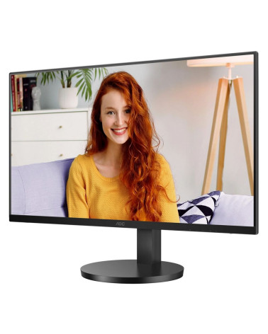Монитор 27" AOC U27B3AF  IPS, 3840x2160, 60Hz, 4ms, 350сd/m, 1000:1, HDR10 | 2xHDMI(2.0), DP(1.4) | HAS, InPSU, Speakers, Vesa 1