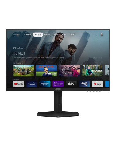 Монитор 27" AOC Q27G4XY  VA, 2560x1440, 180Hz, 0,3ms, 450сd/m, 1000:1 | 2xHDMI(2.0), DP(1.4) | HAS, Pivot, Swivel, InPSU, Vesa 1