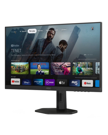 Монитор 27" AOC Q27G4XY  VA, 2560x1440, 180Hz, 0,3ms, 450сd/m, 1000:1 | 2xHDMI(2.0), DP(1.4) | HAS, Pivot, Swivel, InPSU, Vesa 1
