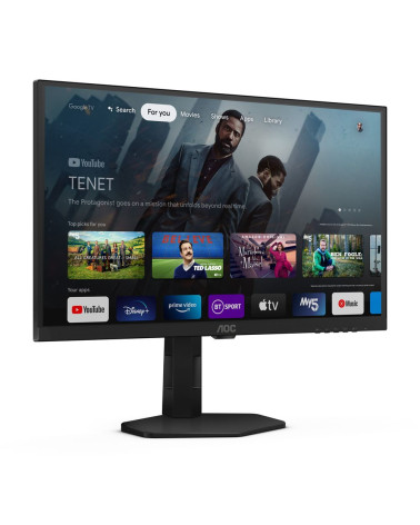 Монитор 27" AOC Q27G4XY  VA, 2560x1440, 180Hz, 0,3ms, 450сd/m, 1000:1 | 2xHDMI(2.0), DP(1.4) | HAS, Pivot, Swivel, InPSU, Vesa 1