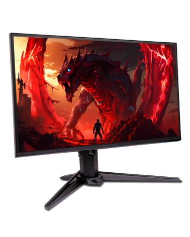 Монитор 24.5" ACER Nitro XV250QF3bmiiprx Black (IPS, 1920x1080, 320Hz, 1 ms, 178°/178°, 250 cd/m, 1000:1, +2хHDMI 2.0, +DisplayP