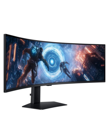 Монитор 49" SAMSUNG S49FG916EI Odyssey G9 G91F DQHD Curved VA, 5120x1440, 144Hz, 1ms, 350сd/m, 2500:1, HDR10 | 2xHDMI(2.1), DP(1
