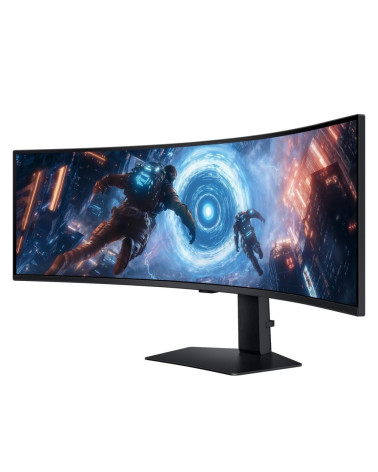 Монитор 49" SAMSUNG S49FG916EI Odyssey G9 G91F DQHD Curved VA, 5120x1440, 144Hz, 1ms, 350сd/m, 2500:1, HDR10 | 2xHDMI(2.1), DP(1