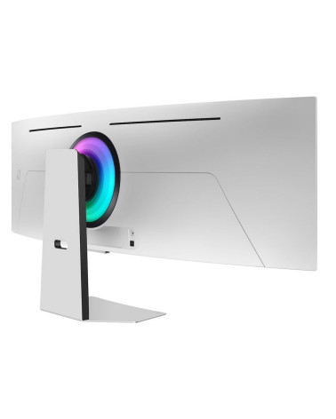 49" Монитор Samsung Odyssey OLED G9 G95SD S49DG952SI Silver DQHD (5120x1440), OLED, 240Hz, HDMI+Micro HDMI+DP, curved 