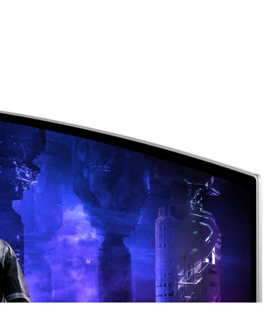49" Монитор Samsung Odyssey OLED G9 G95SD S49DG952SI Silver DQHD (5120x1440), OLED, 240Hz, HDMI+Micro HDMI+DP, curved 