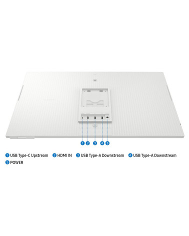 32" Монитор Samsung Smart M8 M80F S32FM803UI White UHD (3840x2160), VA, 60Hz, HDMI+USB-C 