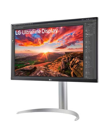 Монитор 27" LG 27UP850K-W IPS, 3840x2160, 60Hz, 5ms, 400сd/m, 1200:1, HDR10 | 2xHDMI(2.0), DP(1.4), Type-C(PD-90W), 2xUSB3.0 | H