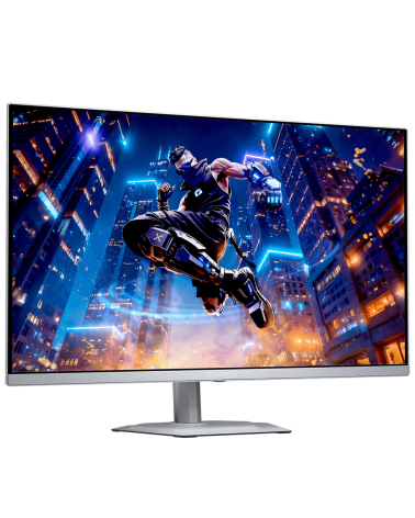 Монитор 26.5" Gigabyte MO27Q2A EK  ICE (QD-OLED, 2560x1440, , 0,03 ms, 178°/178°, 250 cd/m, 1,5 млн: 1, 3xUSB3.0, USB Type-C, 28