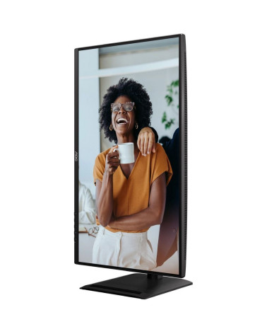 Монитор 27" AOC Q27P4CV   IPS, 2560x1440, 120Hz, 4ms, 350сd/m, 1500:1 | HDMI(2.0), DP(1.4), Type-C(PD-96W), 4xUSB 3.2, RJ45 | HA