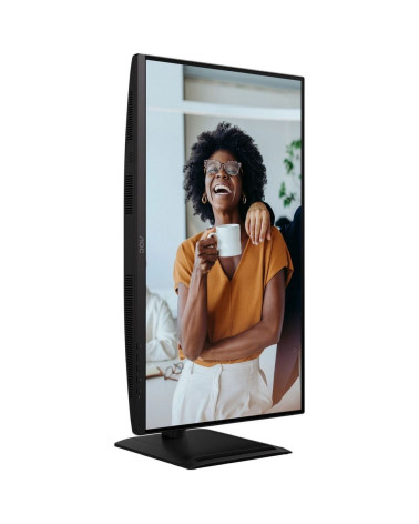 Монитор 27" AOC Q27P4CV   IPS, 2560x1440, 120Hz, 4ms, 350сd/m, 1500:1 | HDMI(2.0), DP(1.4), Type-C(PD-96W), 4xUSB 3.2, RJ45 | HA