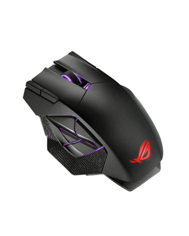 Мышь ASUS P707 ROG SPATHA X 168g 19,000DPI 2.4GHz 12buttons(90MP0220-BMUA00) 