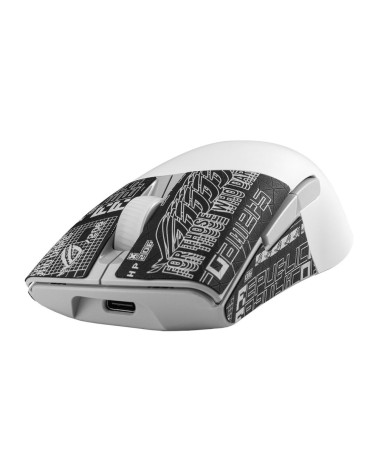 Мышь ASUS P709 ROG KERIS WL AIMPOINT WHT 75g 36,000DPI Bluetooth 5.1 2.4GHz 5buttons 