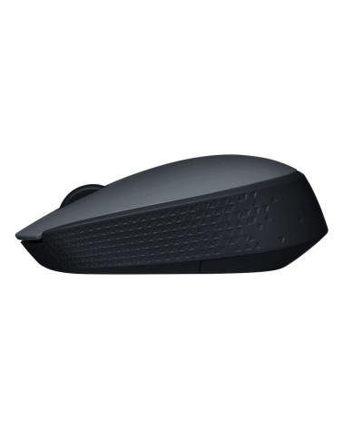 Мышь беспроводная Logitech M170 Gray |910-004646| серая с черным, оптическая, 1000dpi, 2.4 GHz, USB-ресивер 