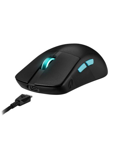 Мышь ASUS P713 ROG HARPE ACE AIM LAB EDITION BLK 54g 36,000DPI Bluetooth 5.1 2.4GHz 5buttons 