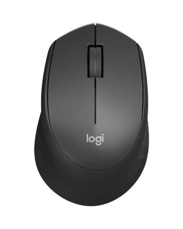 Мышь беспроводная Logitech M280 Black черная, оптическая, 1000dpi, 2.4GHz,USB-ресивер, бесшумная 