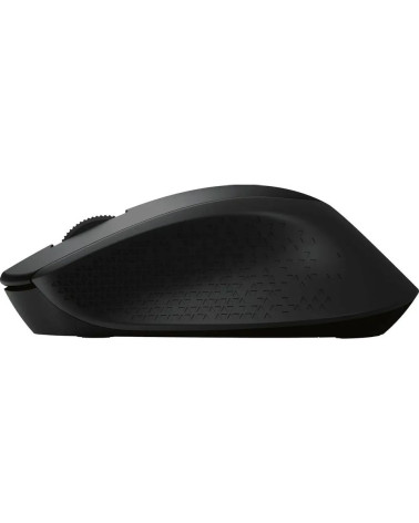 Мышь беспроводная Logitech M280 Black черная, оптическая, 1000dpi, 2.4GHz,USB-ресивер, бесшумная 