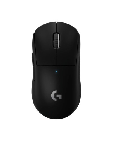 Мышь игровая Logitech PRO X Superlight Black черная, беспроводная Lightspeed, cенсор Hero 25K 100-25600dpi, 6 кнопок, облегченна