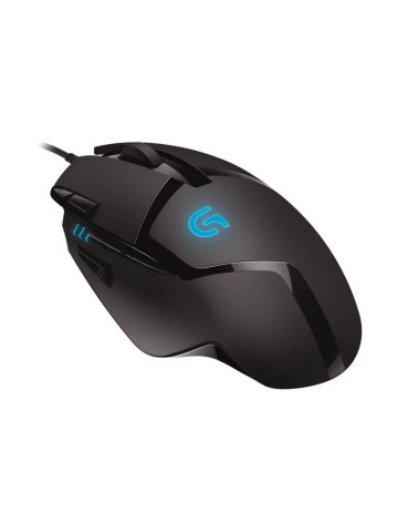 Мышь игровая Logitech G402 Hyperion Fury черная, лазерная, 4000dpi, USB, 2м, 8 кнопок, подсветка, под правую руку 