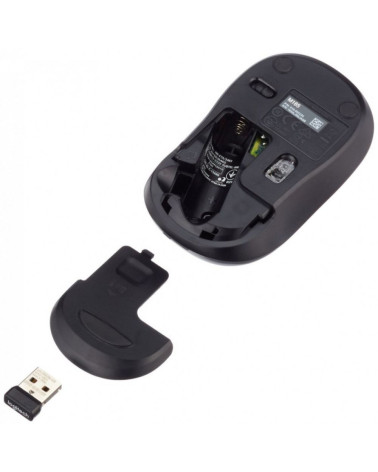 Мышь беспроводная Logitech M185 Red красная, оптическая, 1000dpi, 2.4GHz 