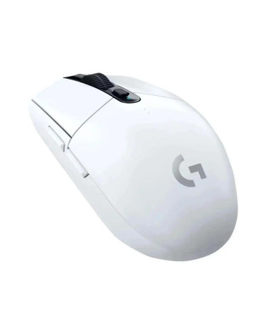 Мышь Logitech Мышь игровая Logitech G304 Lightspeed White белая, 200-12000dpi, беспроводная 2.4GHz, USB приемник LIGHTSPEED™, 6 