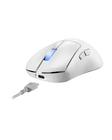 Мышь ASUS P714 ROG KERIS II WL ACE /WHT 54g 42,000DPI Bluetooth 5.1 2.4GHz 5buttons 