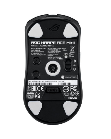 Мышь ASUS P716 ROG HARPE ACE MINI/BLK 49g 42,000DPI Bluetooth 5.1 2.4GHz 5buttons 