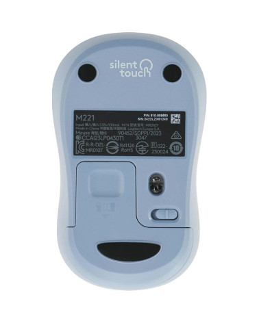 Мышка USB OPTICAL WRL M221 BLUE  910-006111 LOGITECH 
