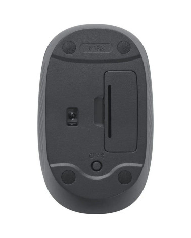 Мышь беспроводная Logitech M196, Graphite [910-007459] 