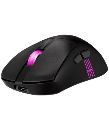 Мышь ASUS P722 ROG KERIS II ORIGIN/BLK 65g 42,000DPI Bluetooth 5.1 2.4GHz 7buttons 