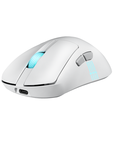 Мышь ASUS P722 ROG KERIS II ORIGIN/WHT 65g 42,000DPI Bluetooth 5.1 2.4GHz 7buttons 