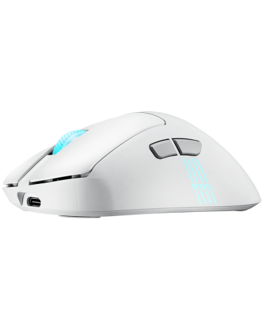 Мышь ASUS P722 ROG KERIS II ORIGIN/WHT 65g 42,000DPI Bluetooth 5.1 2.4GHz 7buttons 
